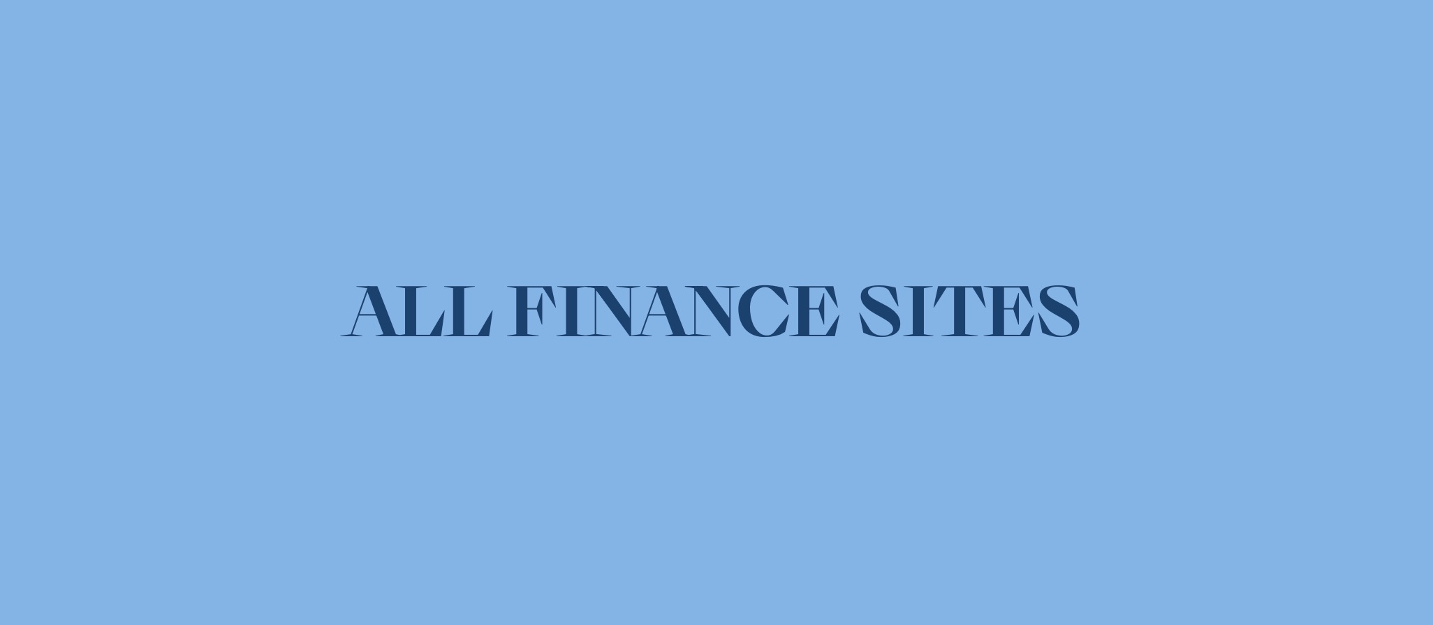 All Finance Sites