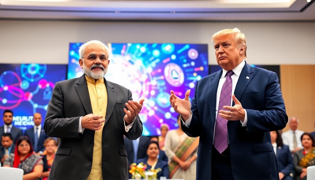 trump and modi collaborate on ai