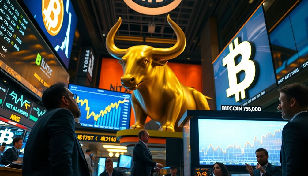 bitcoin projected to reach 75 000