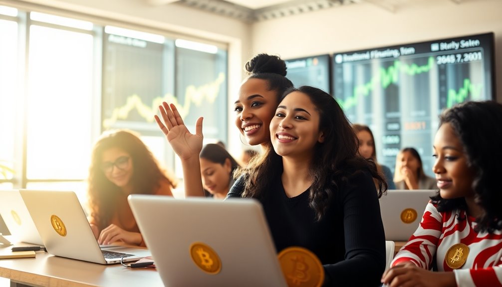 women empowering bitcoin future