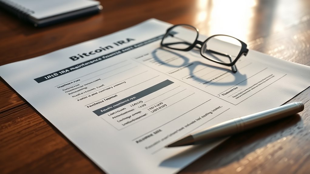 annual custodian fee considerations
