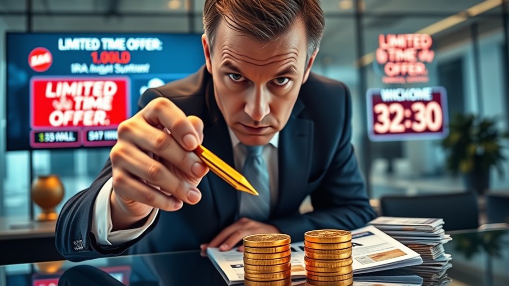 avoid rushed investment decisions