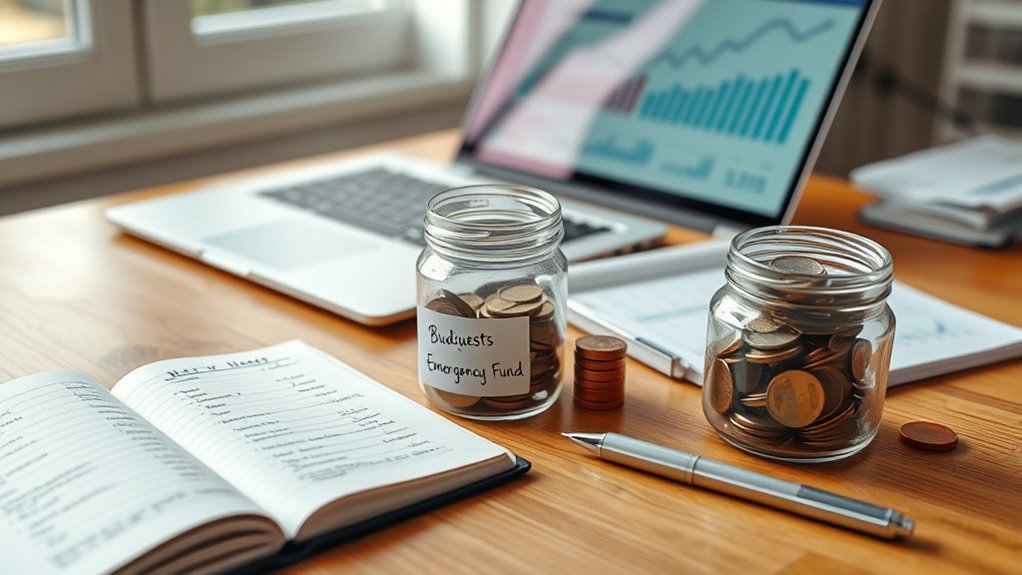 build and maintain emergency savings
