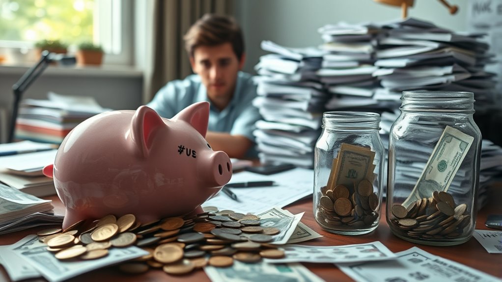 build emergency savings buffer