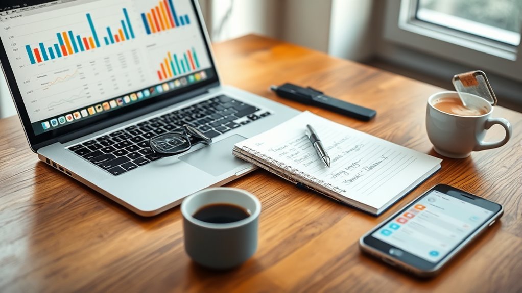 evaluate financial baseline and progress