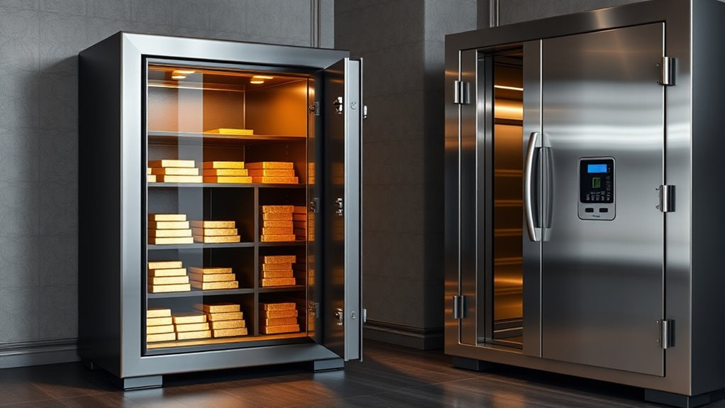 gold ira storage options