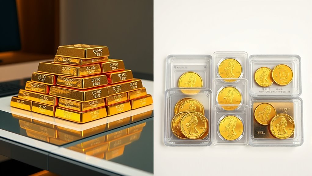 gold ira versus physical gold