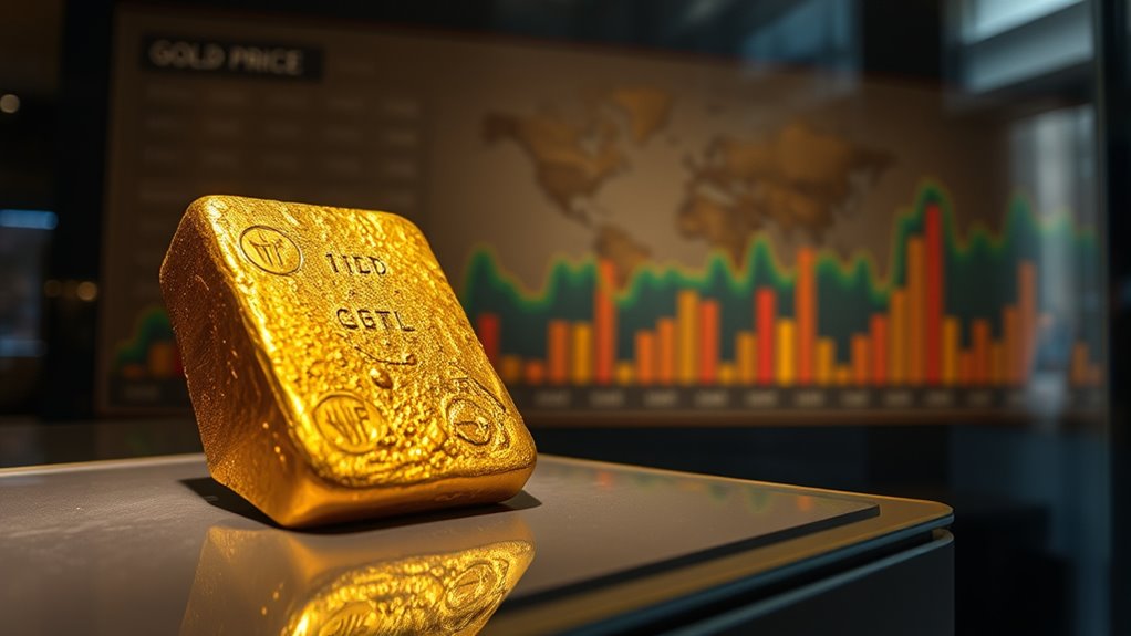 gold price fluctuations over time