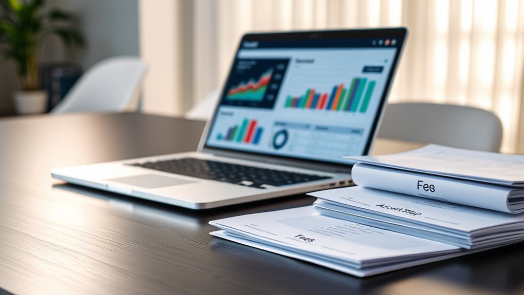 initial account setup costs