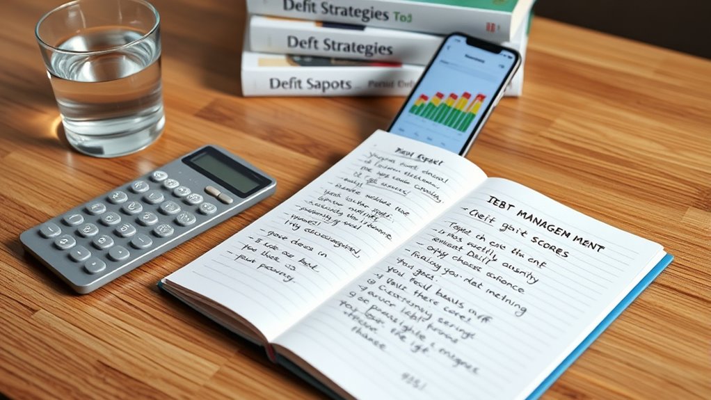 manage debt and credit wisely