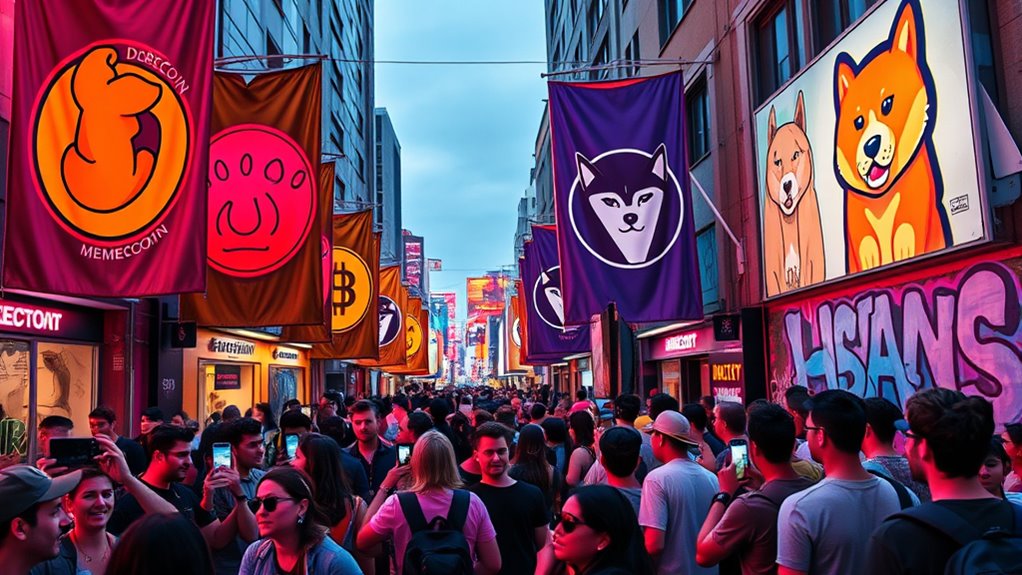 memecoins culture community virality