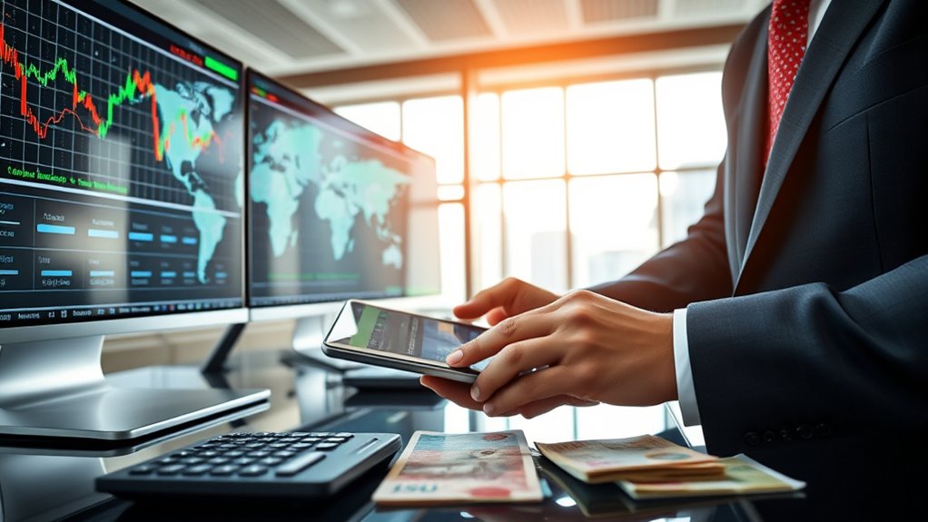 monitor exchange rates regularly