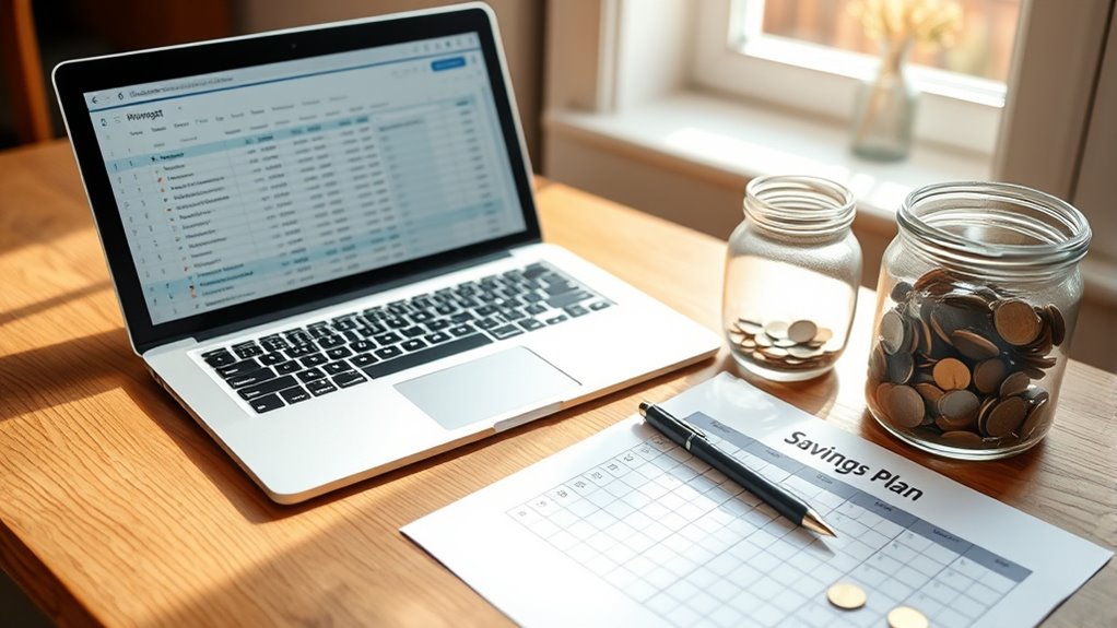 prioritize saving with budgeting