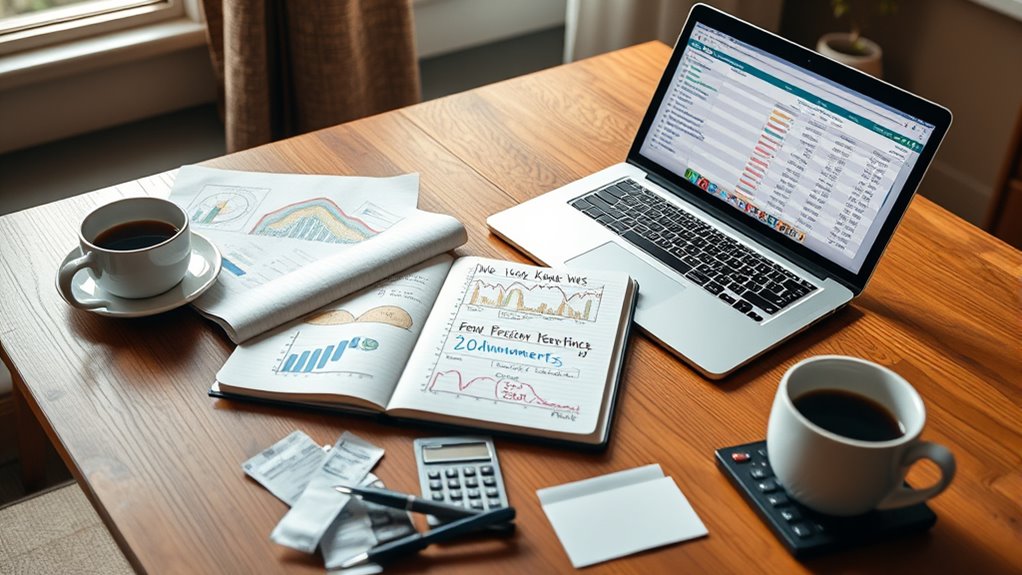 regularly track and adjust budgets