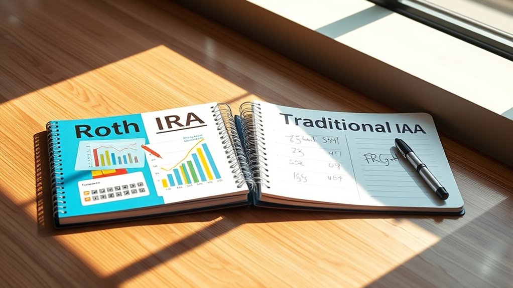 retirement account tax differences