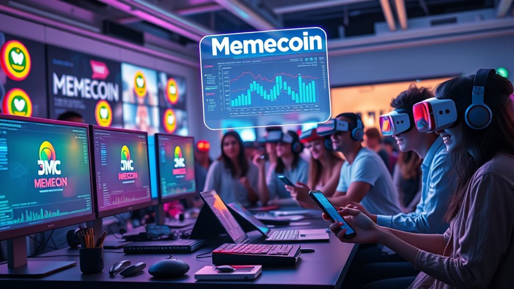 social media fuels memecoin hype