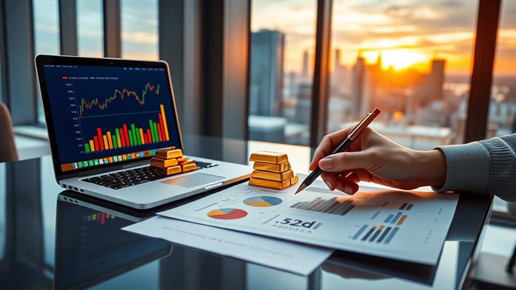 balance gold with risk
