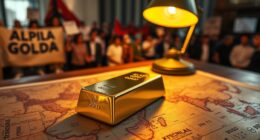 gold prices rise during conflicts