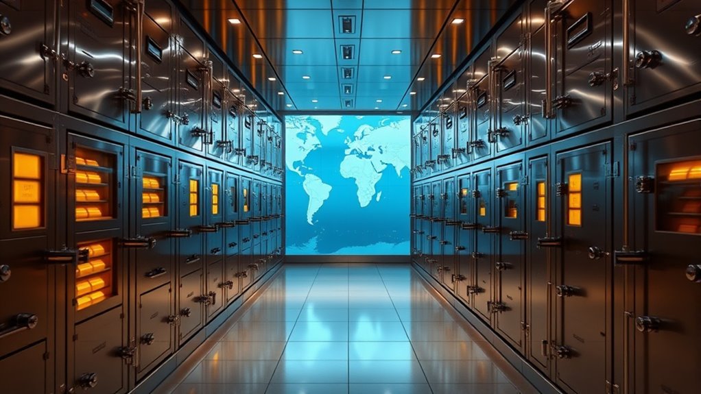 overseas gold storage advantages