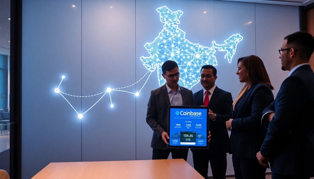 coinbase re enters indian market
