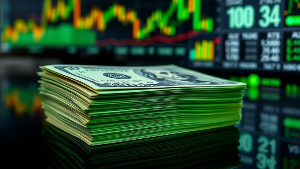 dollar rises on inflation