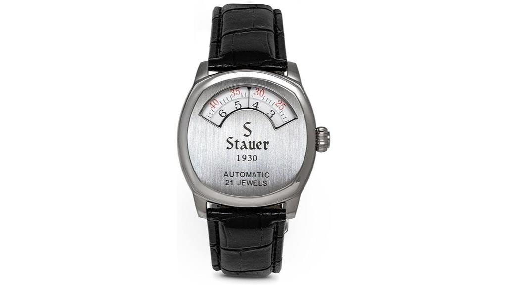 1930s dashtronic leather watch