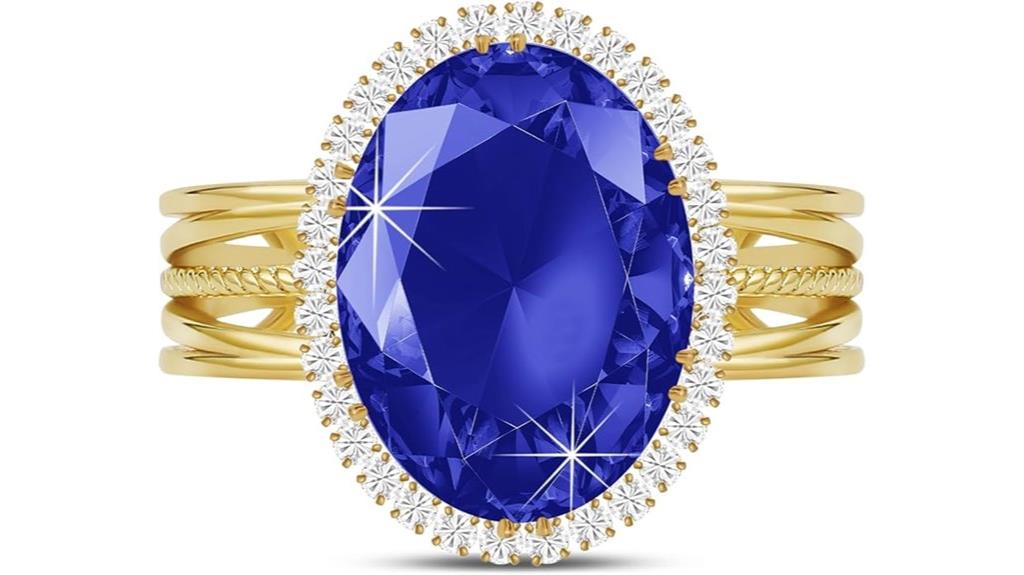 adjustable linawe birthstone rings