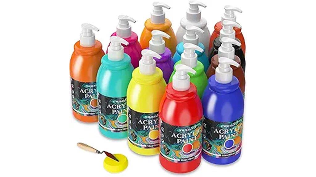 adult acrylic paint set