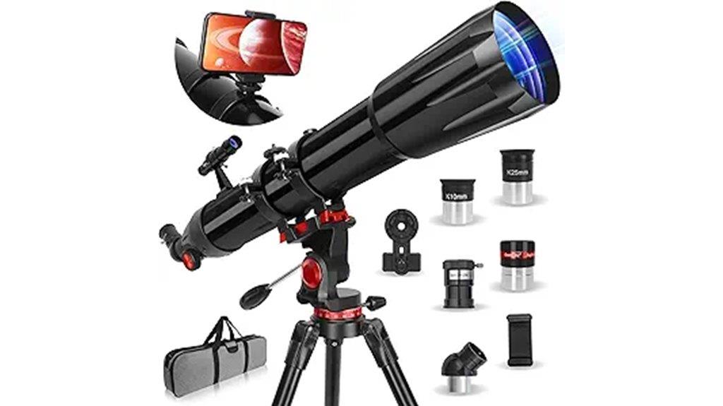 adult high powered telescope