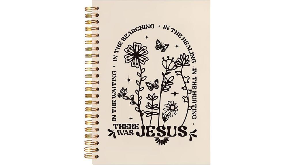 bearcake boho floral notebook
