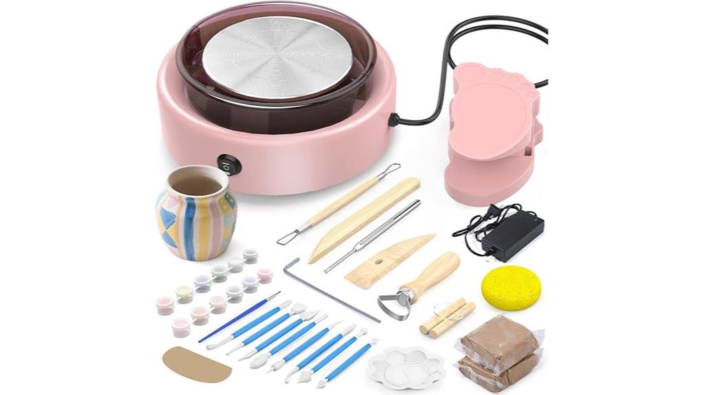 beginner s small pottery wheel