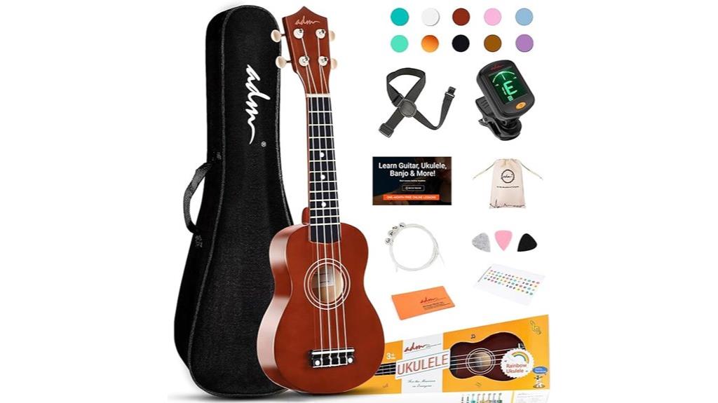 beginner ukulele with accessories