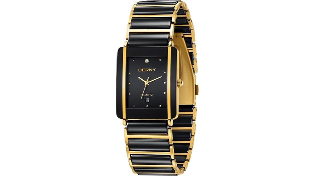 berny quartz ceramic watch