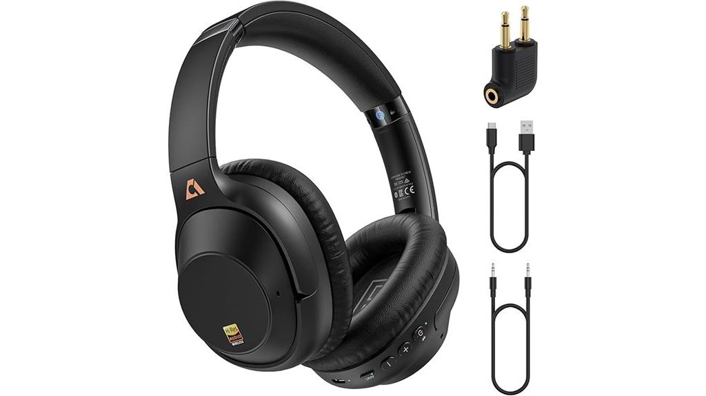 bluetooth 5 3 noise cancelling headphones