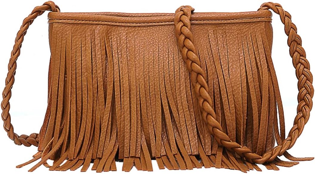 bohemian fringe crossbody