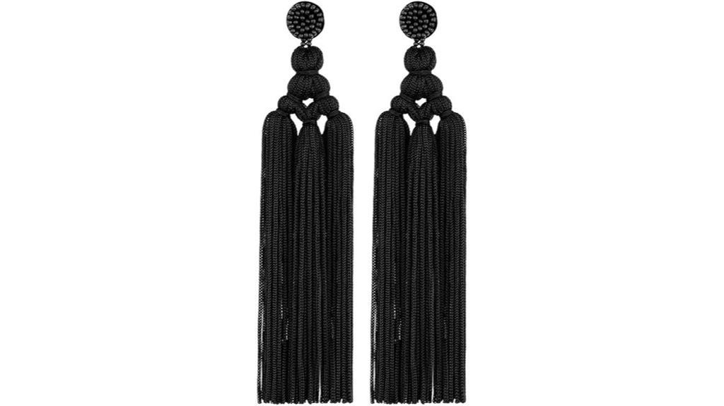 bohemian tassel ear accessories