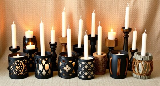 boho candle holder ideas