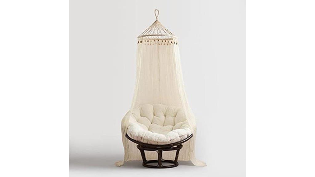 boho cotton canopy decor