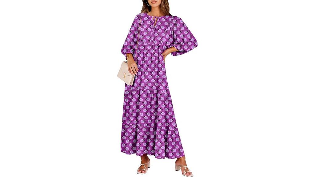 boho maxi dress