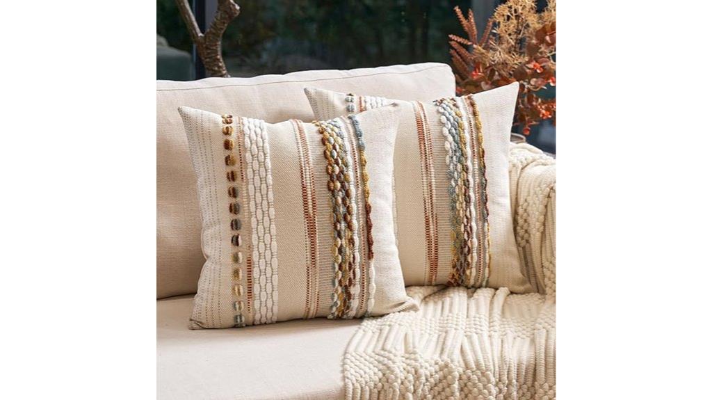 boho pillow cover set