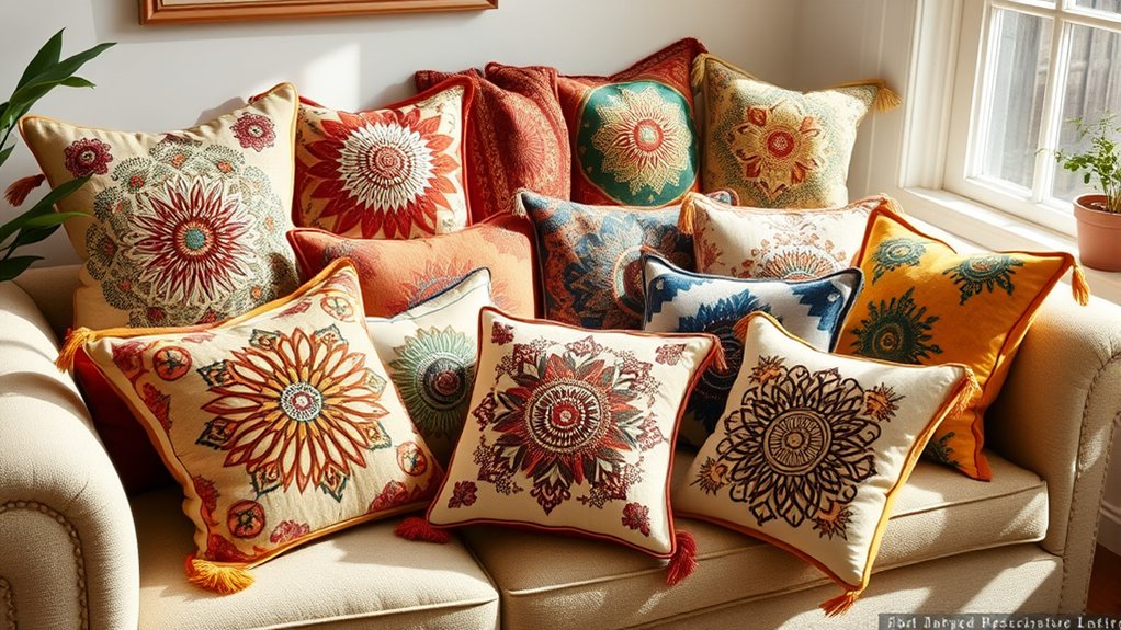 boho pillow covers list
