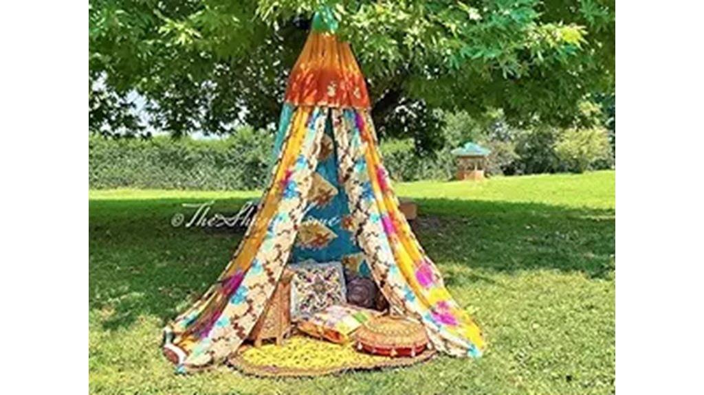 boho tent bed canopy
