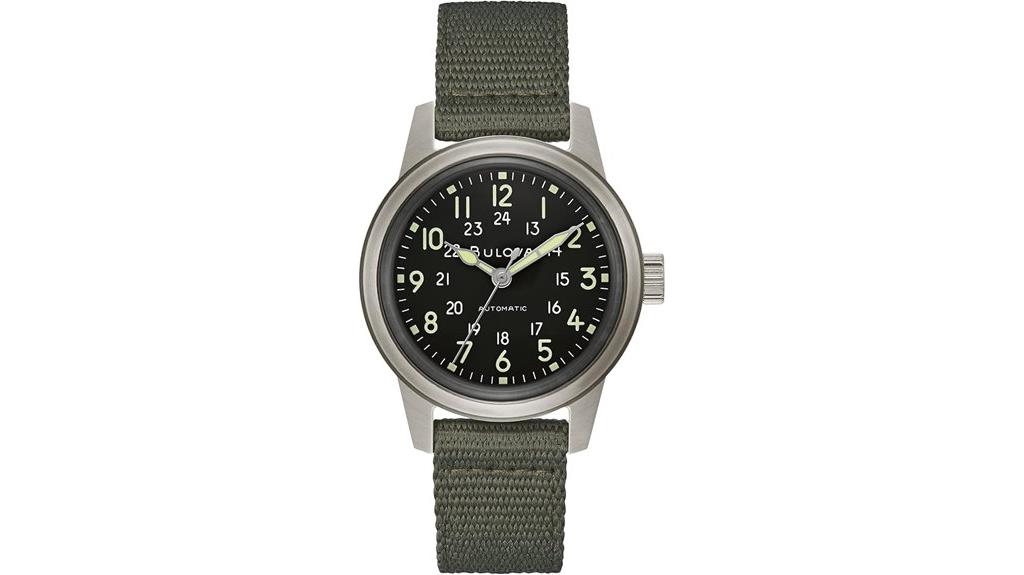 bulova military vintage watch