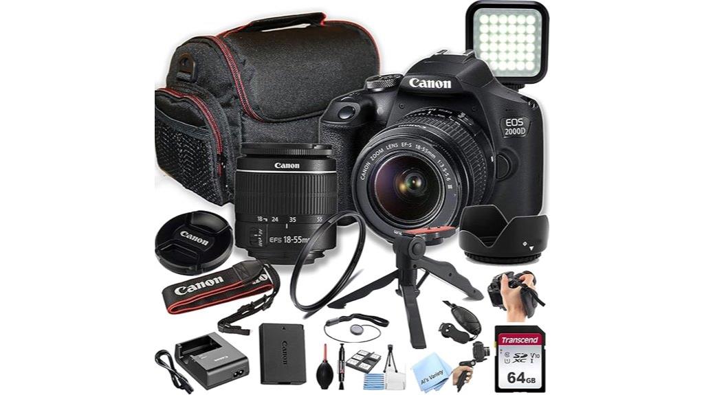 canon dslr camera bundle