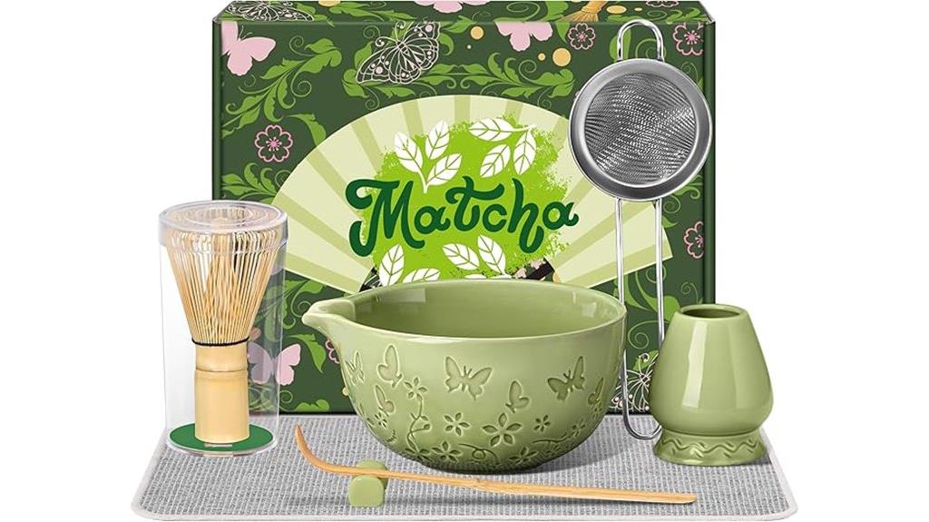 ceramic matcha whisk kit