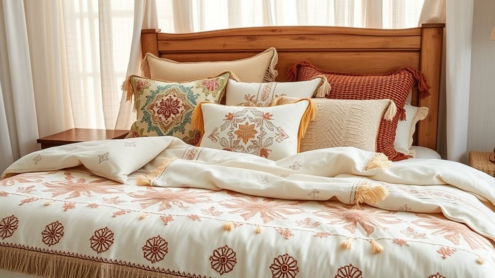 chic boho duvet sets
