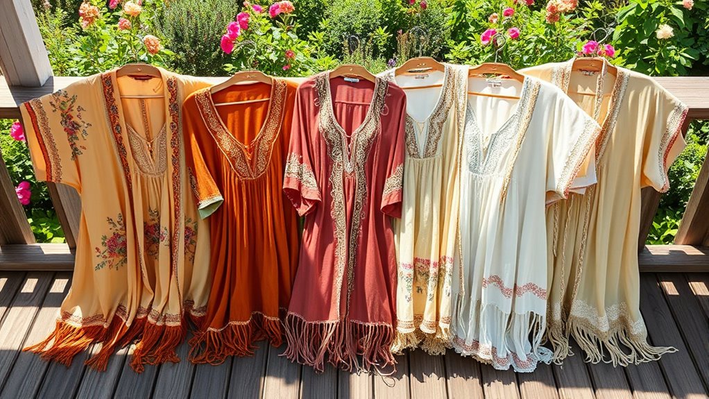 chic boho kimono collection