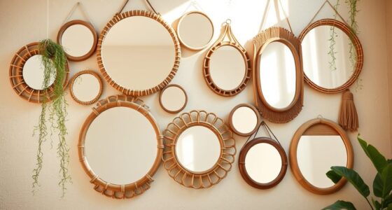 chic boho mirror selections