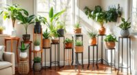 chic boho plant holders