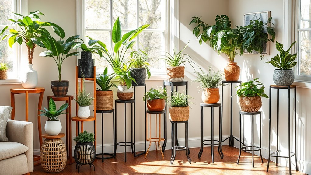 chic boho plant holders